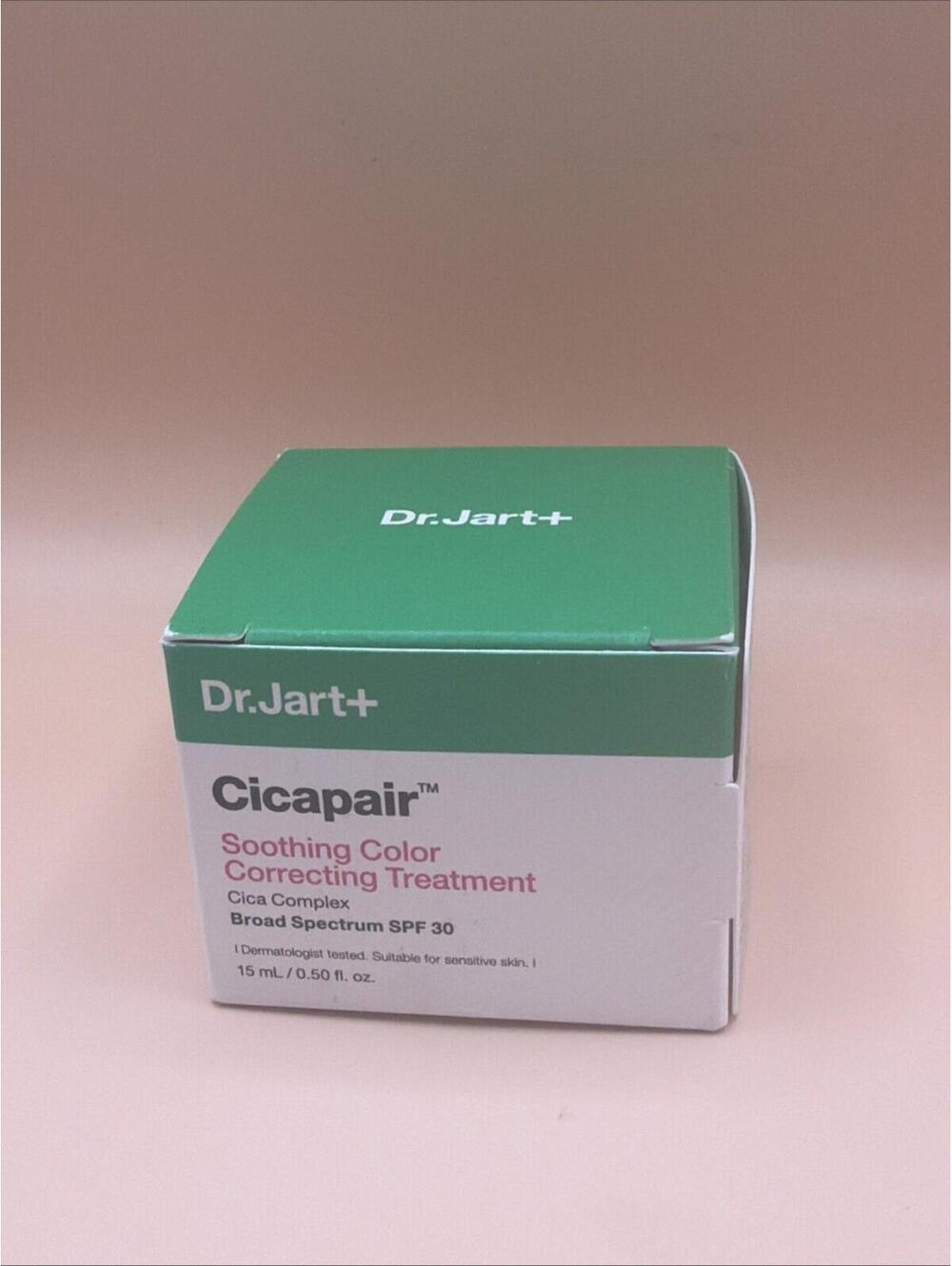 Dr.Jart+ Cicapair Soothing Color Correcting Treatment SPF 30 with Centella .5 oz